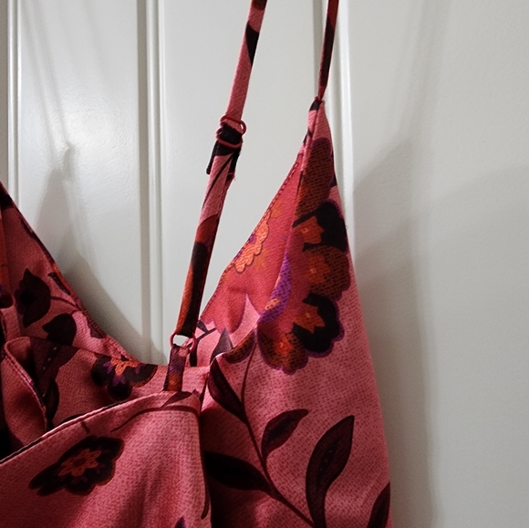 House of Harlow 1960 satin floral dress - Picture 12 of 12